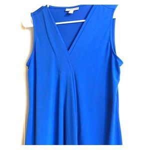 Two Tops!  Banana Republic Gray Dana Buchanan Blue